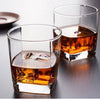 (Pack of 6) Crystal Clear Heavy Bottom Square Shaped Juice, Water and Whiskey Glass Set Whisky Glass